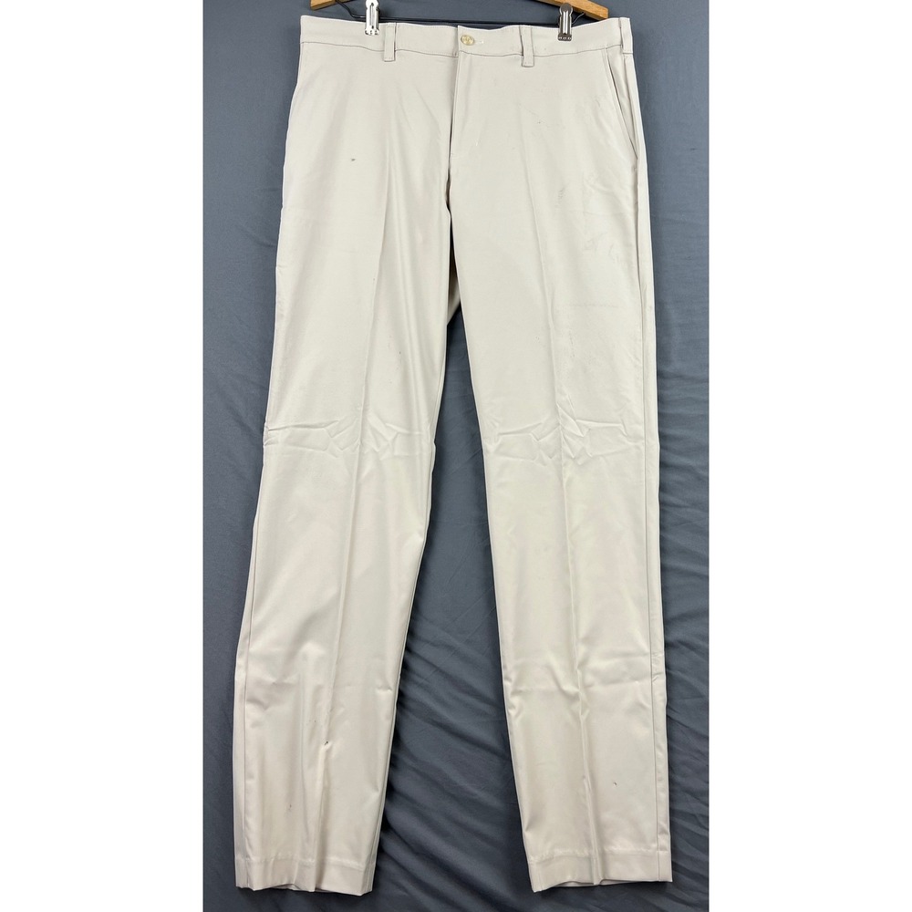 Ben Hogan Performance Golf Pants Mens 34x34 Beige NWOT Stretch Moisture Wicking
